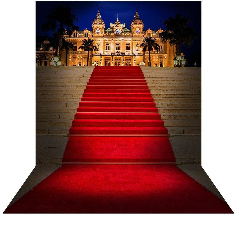 Monte Carlo Red Carpet Photography Backdrop