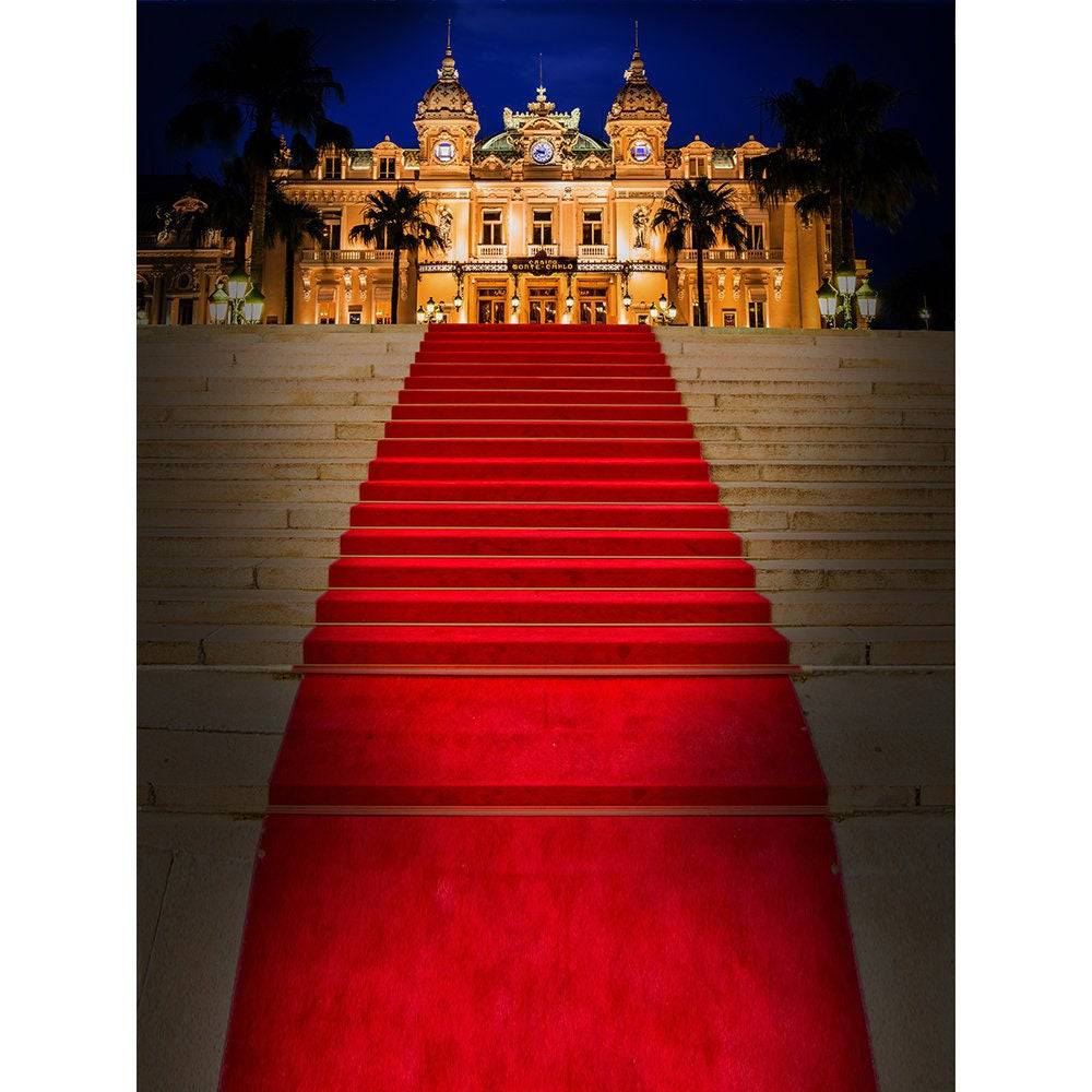 Monte Carlo Red Carpet Photography Backdrop - Basic 8  x 10  