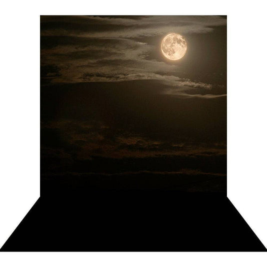 Moonscape Photography Backdrop Background  - Basic 8  x 16  