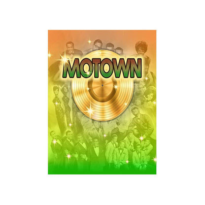 Motown Celebration Photo Backdrop - Basic 4.4  x 5  