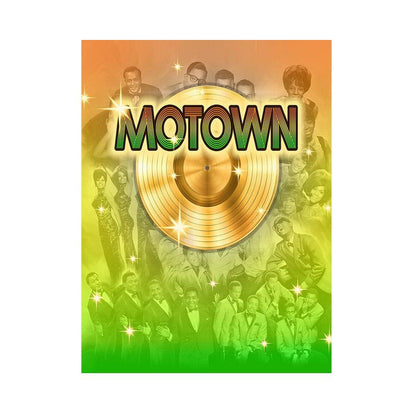Motown Celebration Photo Backdrop - Basic 5.5  x 6.5  