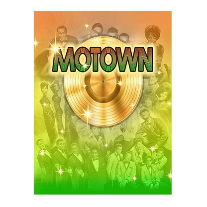 Motown Celebration Photo Backdrop - Basic 6  x 8  
