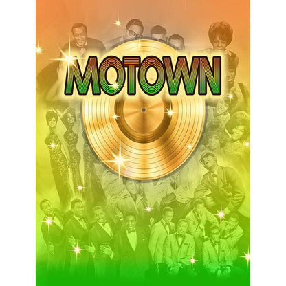 Motown Celebration Photo Backdrop - Basic 8  x 10  