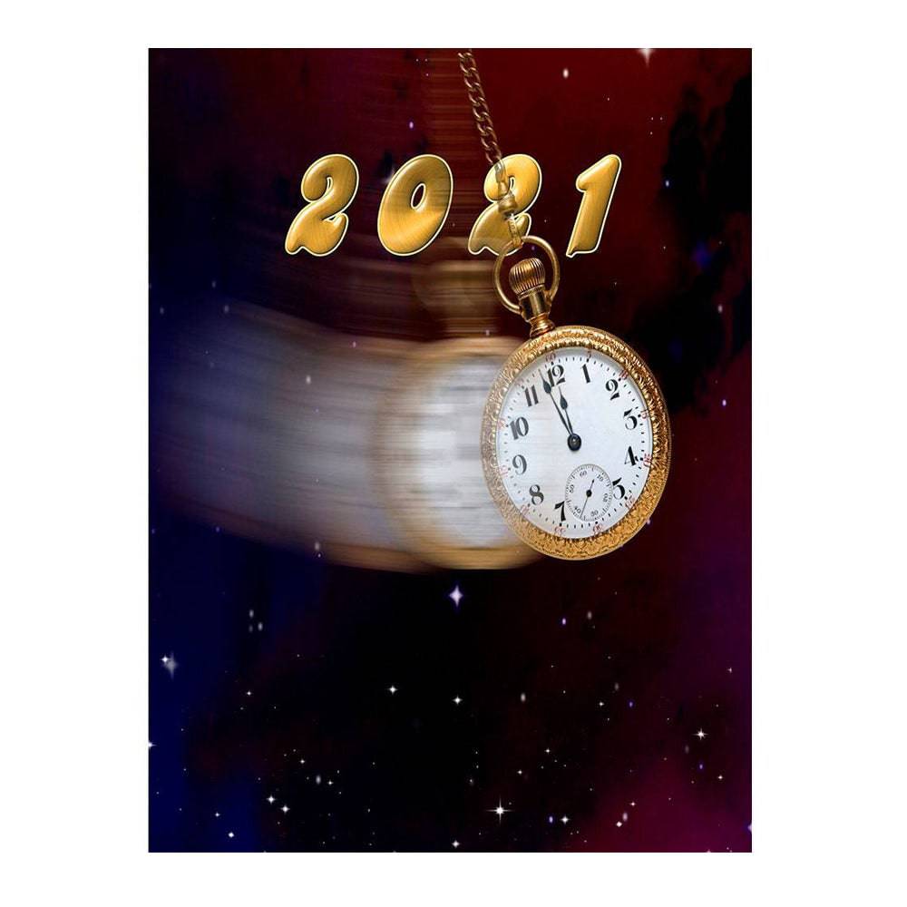 New Year's Eve Count Down Photo Backdrop - Pro 6  x 8  