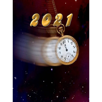 New Year's Eve Count Down Photo Backdrop - Pro 8  x 10  