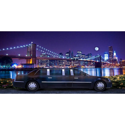New York Limousine Party Photography Background