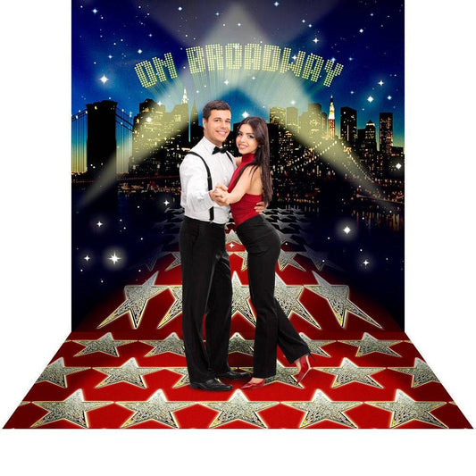 On Broadway NYC Party Photo Backdrop