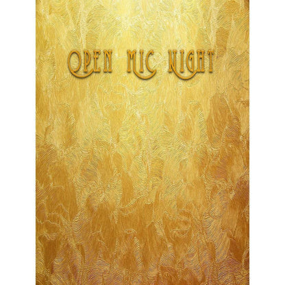 Open Mic Night Photo Backdrop - Basic 8  x 10  
