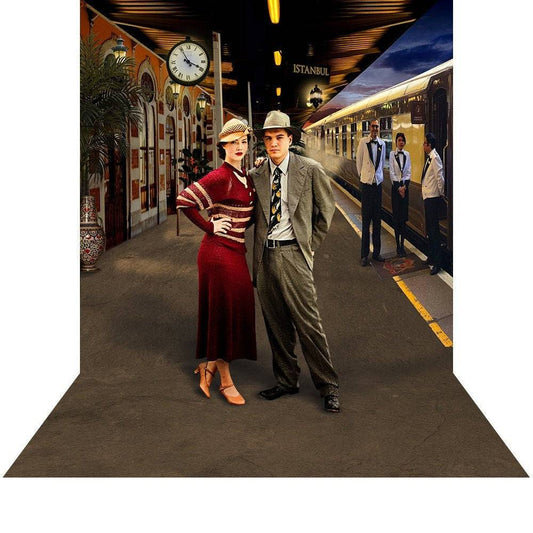Orient Express Photo Backdrop Background