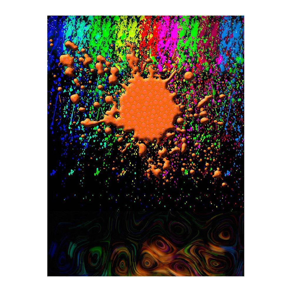 Paintball Splatter Photography Backdrop - Basic 6  x 8  