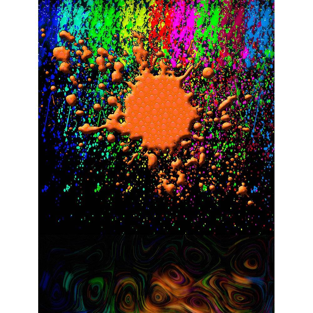 Paintball Splatter Photography Backdrop - Basic 8  x 10  