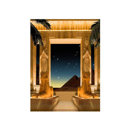 Egyptian Pharaoh Photo Backdrop - Basic 4.4  x 5  