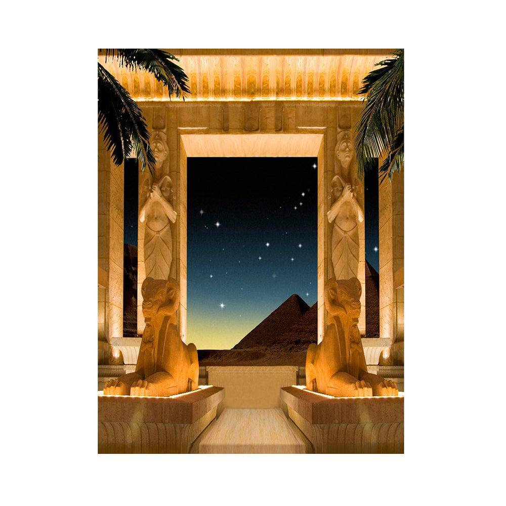 Egyptian Pharaoh Photo Backdrop - Basic 5.5  x 6.5  