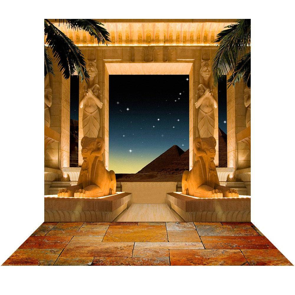 Egyptian Pharaoh Photo Backdrop Background - Basic 8  x 16  