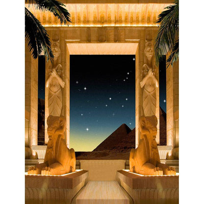 Egyptian Pharaoh Photo Backdrop - Pro 8  x 10  