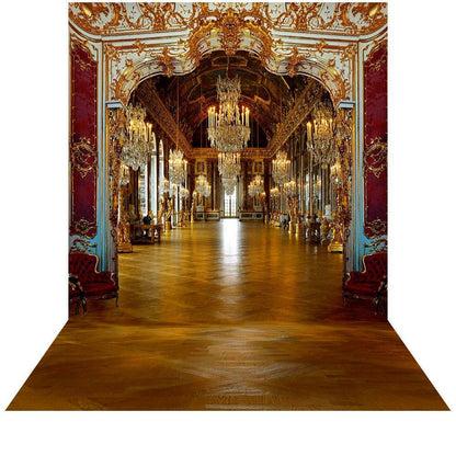 Regal Palace Royal Reception Photo Backdrop - Basic 8  x 16  