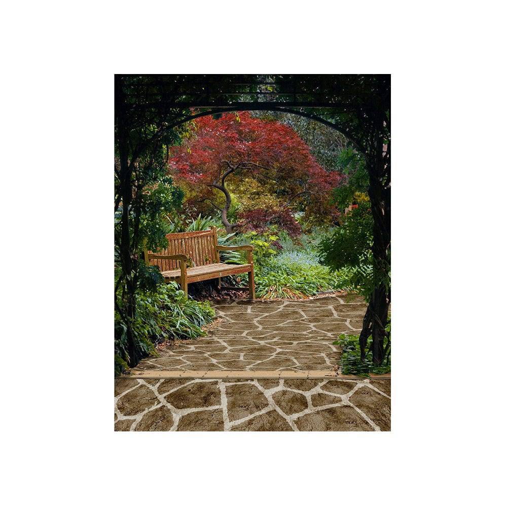 Secret Garden Romantic Photo Backdrop - Basic 4.4  x 5  