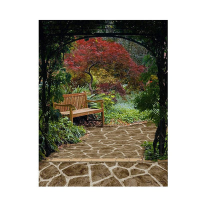 Secret Garden Romantic Photo Backdrop - Basic 5.5  x 6.5  
