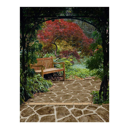Secret Garden Romantic Photo Backdrop - Basic 6  x 8  