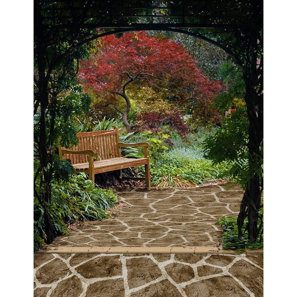 Secret Garden Romantic Photo Backdrop - Basic 8  x 10  