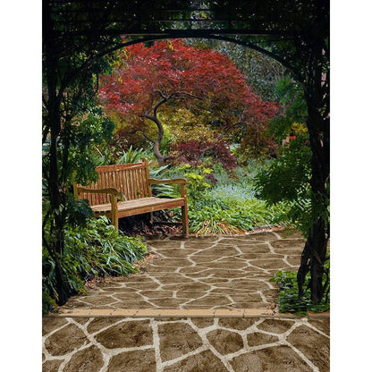 Secret Garden Romantic Photo Backdrop - Pro 8  x 10  