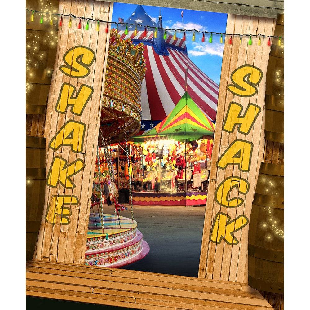 Shake Shack Fun Photography Backdrop - Pro 10  x 8  