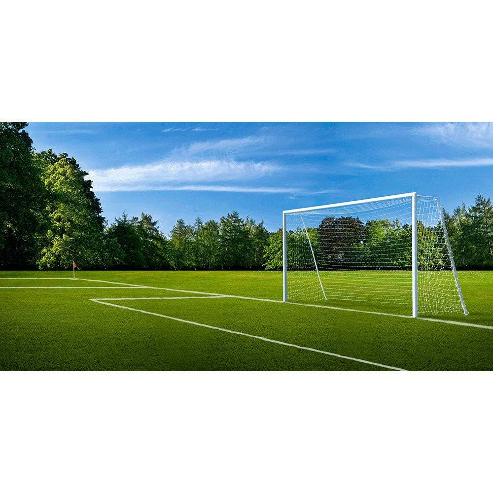 Soccer Field In The Park Photo Backdrop - Basic 16  x 8  