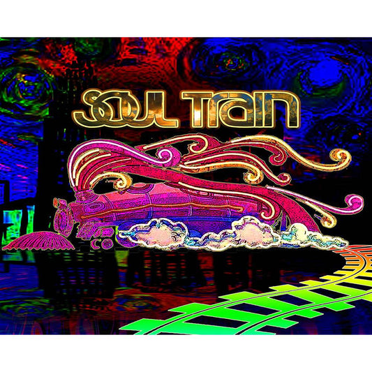 Soul Train- Color B0571-10x8 Basic Fabric