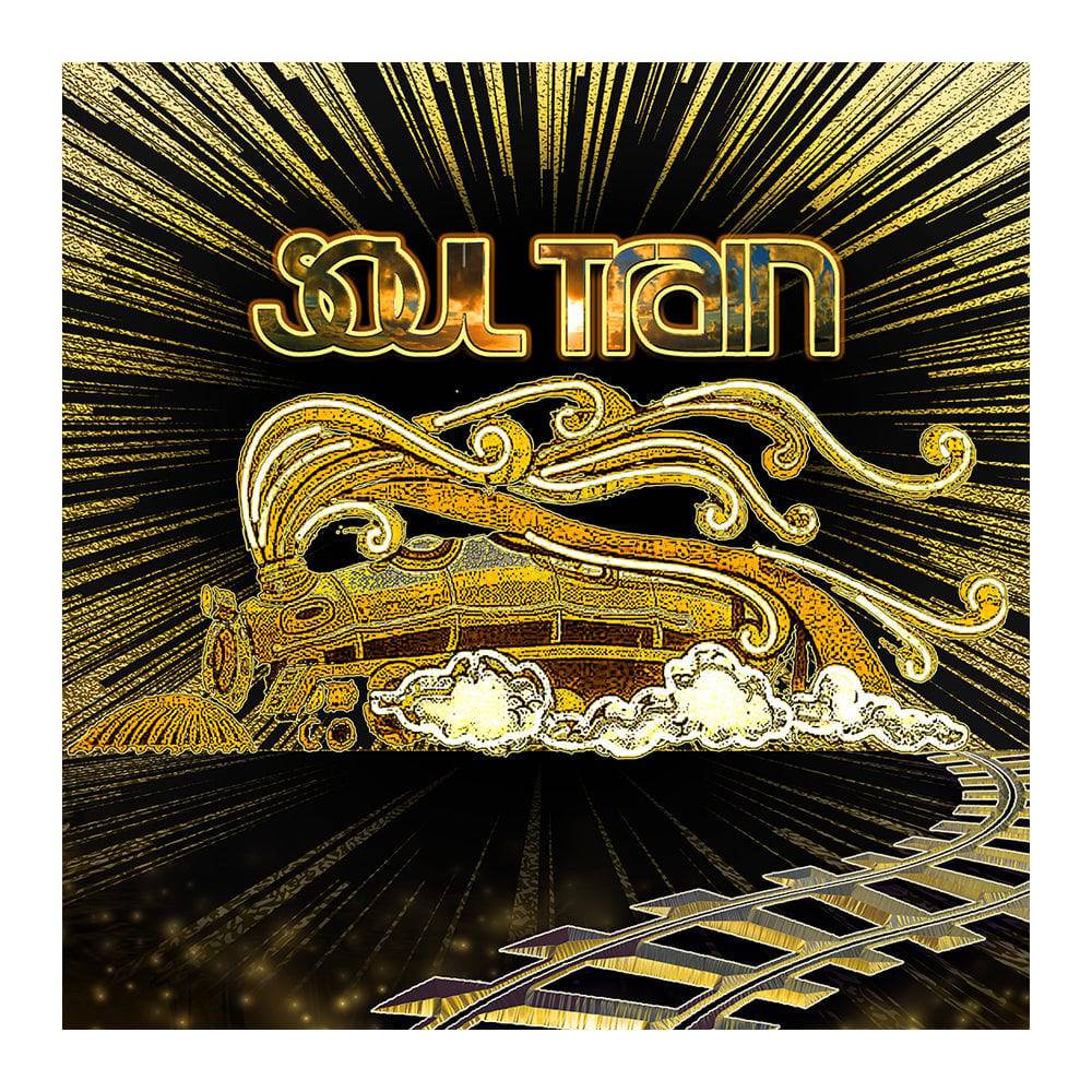 Solid Gold Soul Train Party Photo Backdrop - Basic 8  x 8  