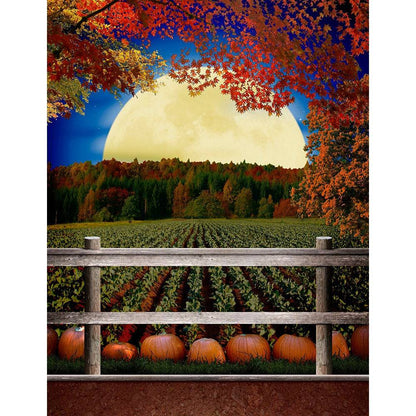 The Great Pumpkin Patch Photo Backdrop - Pro 8  x 10  