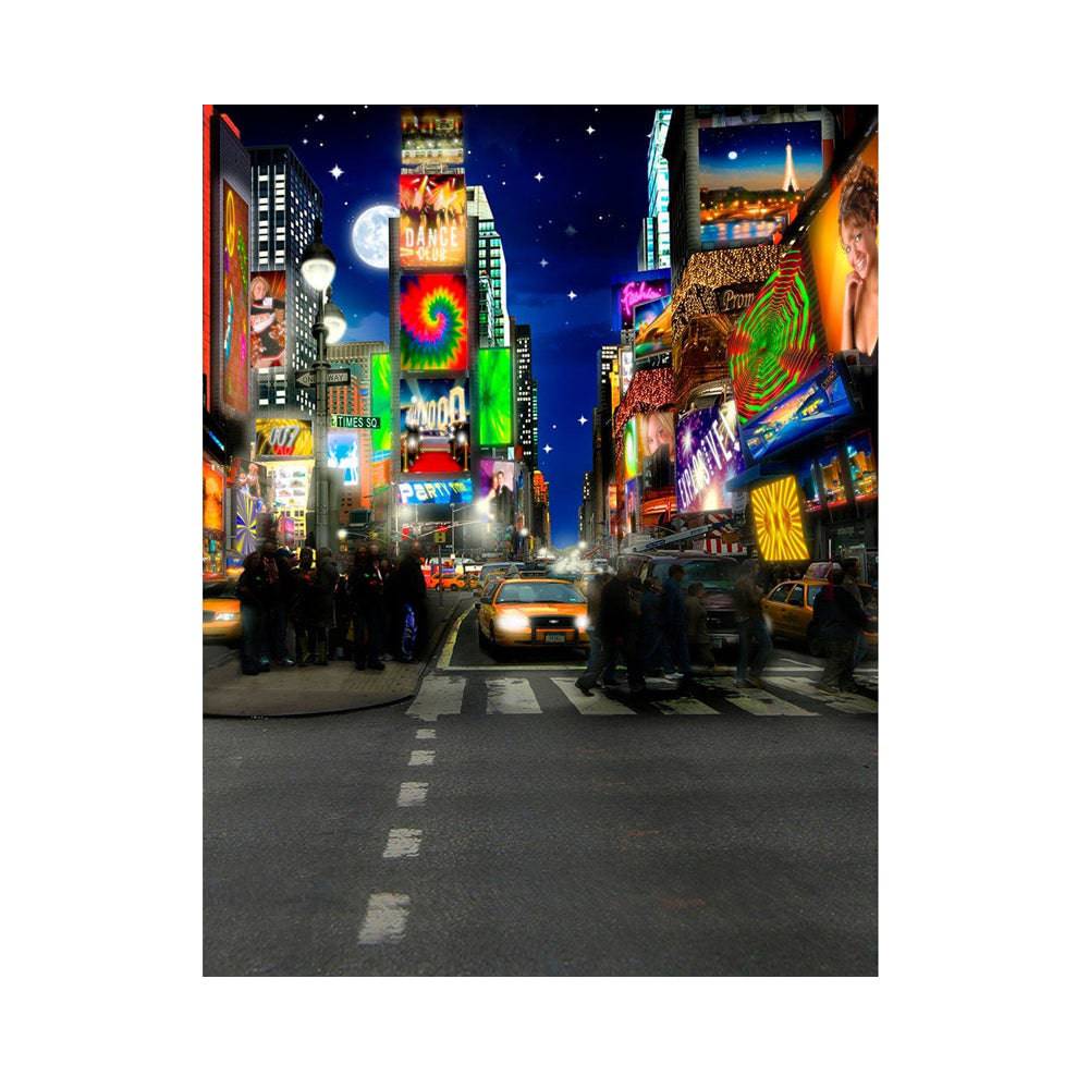 Times Square In Full Color Photo Backdrop - Basic 5.5  x 6.5  