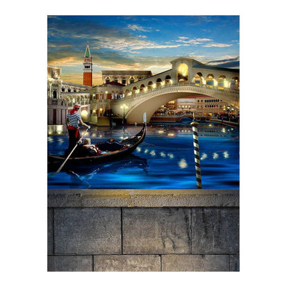 Venice Evening Grand Canal Photo Backdrop - Basic 6  x 8  