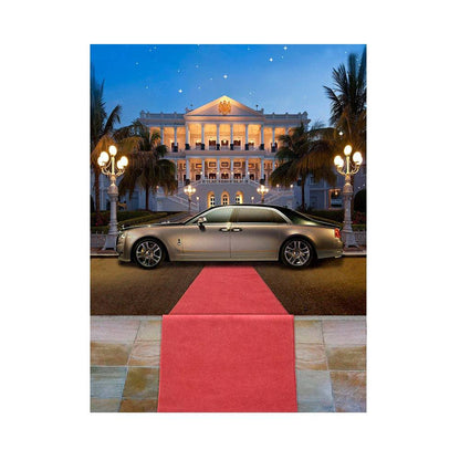 VIP Red Carpet Rolls Royce Photo Backdrop - Basic 5.5  x 6.5  