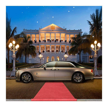 VIP Red Carpet Rolls Royce Photo Backdrop - Basic 8  x 8  