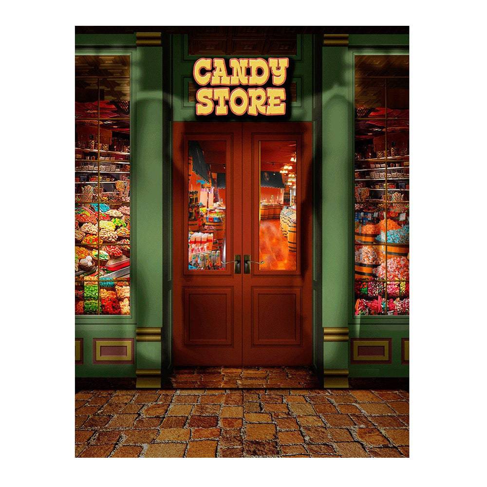 Candy Store Photo Backdrop - Basic 6  x 8  