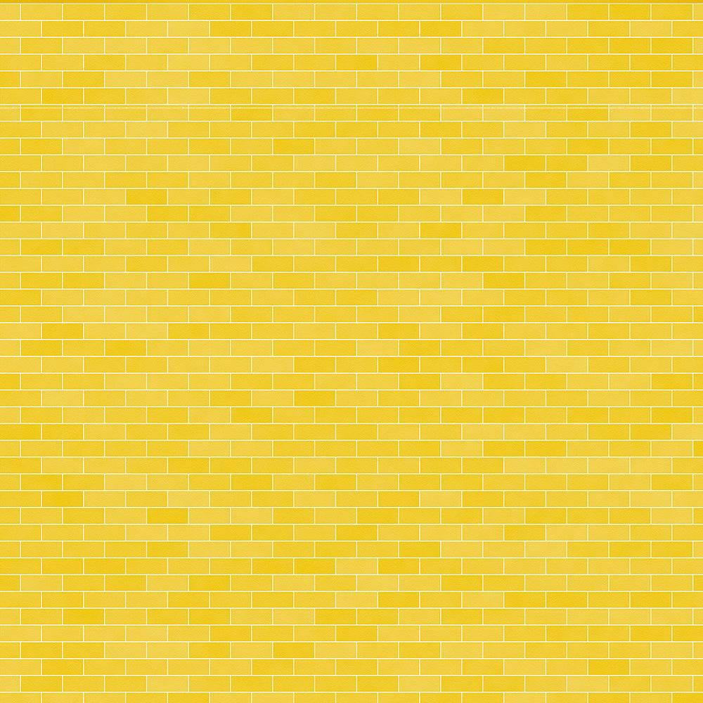 Yellow Brick Background Photography Backdrop - Basic 10  x 8  