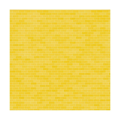 Yellow Brick Background Photography Backdrop - Basic 8  x 8  