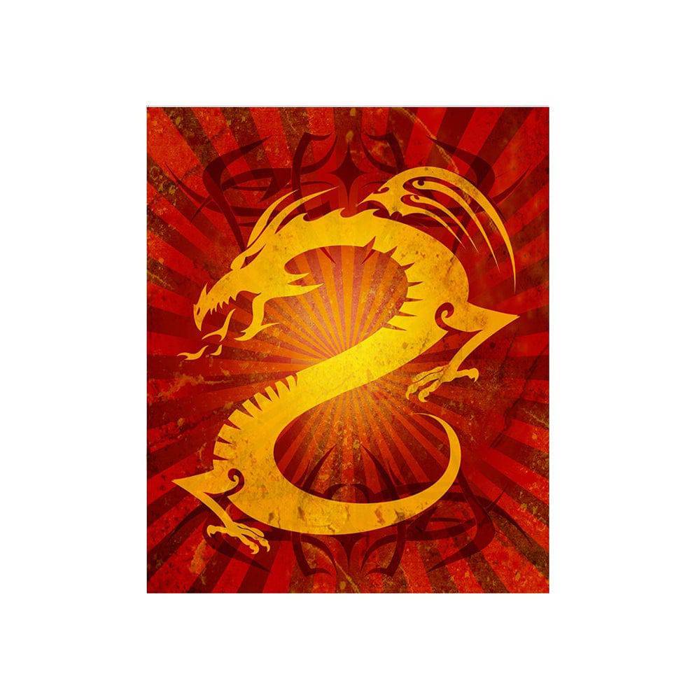 Red Dragon Karate Youtube Studio Backdrop - Basic 6  x 8  